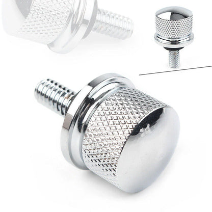 Rear Seat Bolt Screw 6mm Aluminum Chrome for Harley Touring Street Glide (1996-2015)