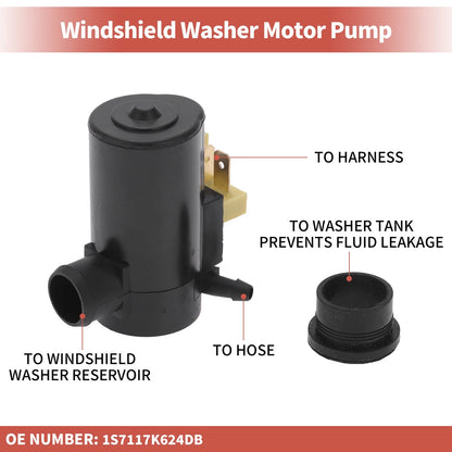 Windshield Washer Pump for Ford (No. 1S7117K624DB)
