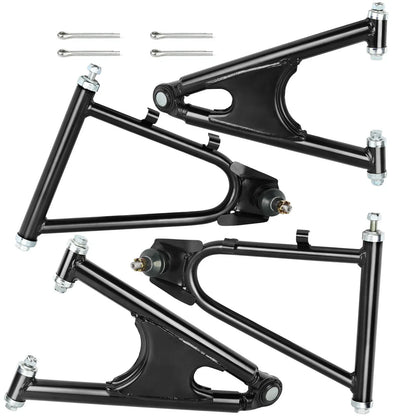 Front+Lower Control Arm Set + Bolts + Caps for Yamaha Banshee (1987–2006)