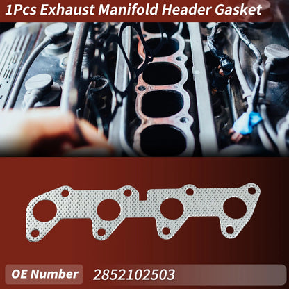 Exhaust Manifold Header Gasket for Hyundai Amica/Atoz (1998–2007) No. 2852102503