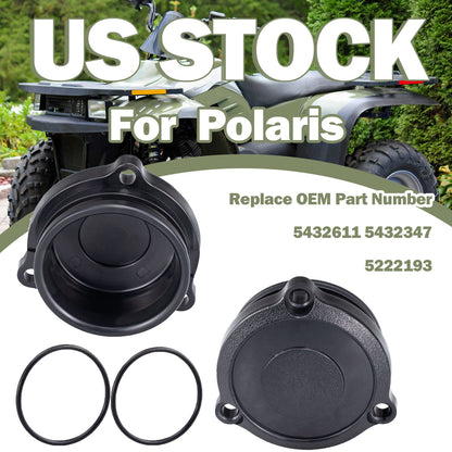 2X Front Wheel Hubcap for Polaris Magnum Scrambler Sportsman (2000–2006)