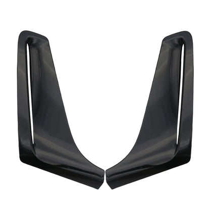 2 x Glossy Black Fender Side Air Duct Molding Trims for BMW 7-Series G12 (2016–2019)
