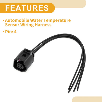 Set of 4 Pins Sensor Wiring Harnesses for VW Passat B5 (1997–2005) No. 4B0973712