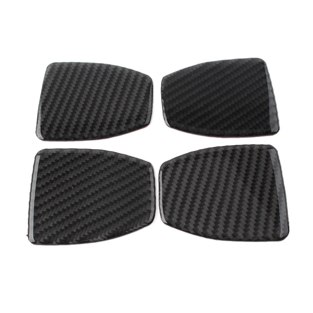 Carbon Fiber Interior Rear Seat Switch Panel Trim for Jeep Wrangler JK (2011–2017)