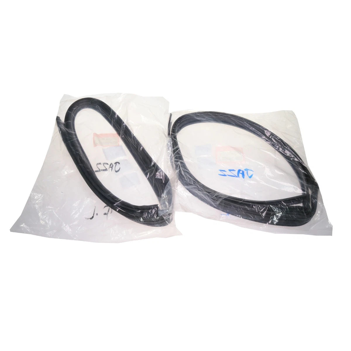 Set of 2 Front Door Window Glass Run Channels for Honda Fit (2001–2008)