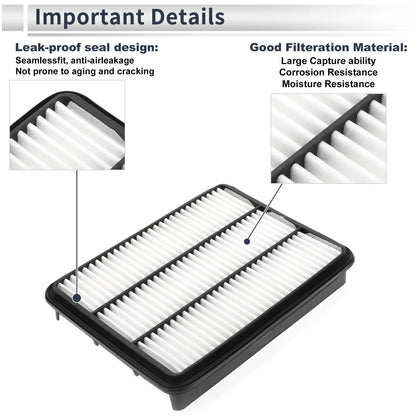 Engine Air Filter No. 1780150040 for Lexus LX470 (1998–2009)
