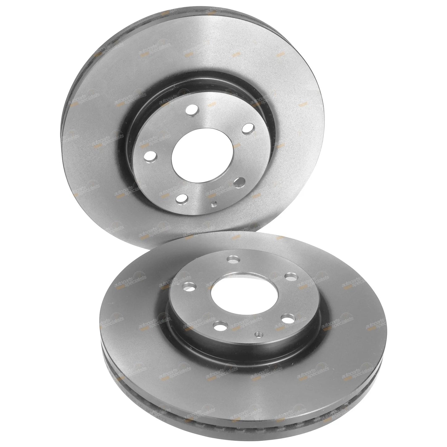 2 Front Disc Brake Rotors for Kia Optima (2001–2006)