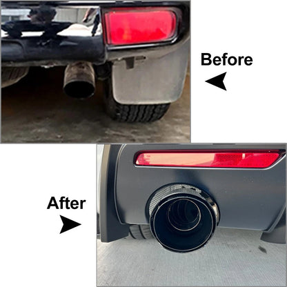 2X Handlebar Grips for Universal Motorcycle (50.8mm) - Black