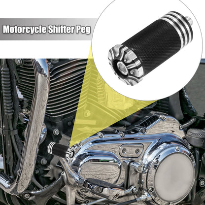 2X Shift Lever Foot Pegs for Harley Davidson  Black