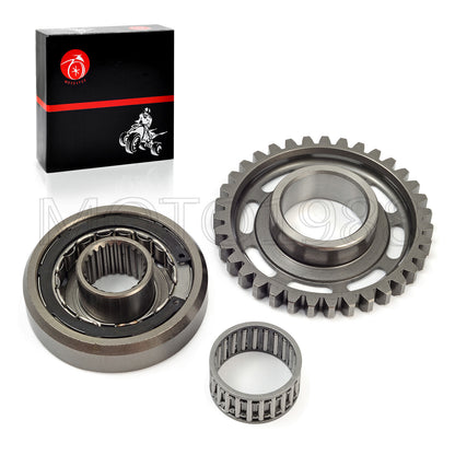 One-Way Starter Clutch Gear Bearing Kit for Honda CRF450X TRX450ER (2005–2019)