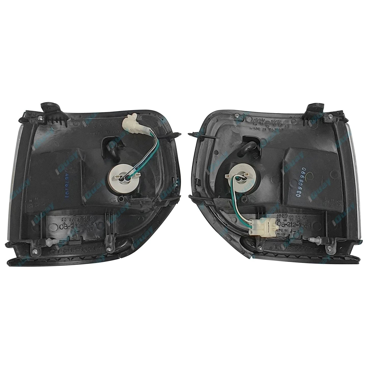 LH+RH Front Corner Lights Pair for Toyota Landcruiser 80 Series Sahara 1990-1997