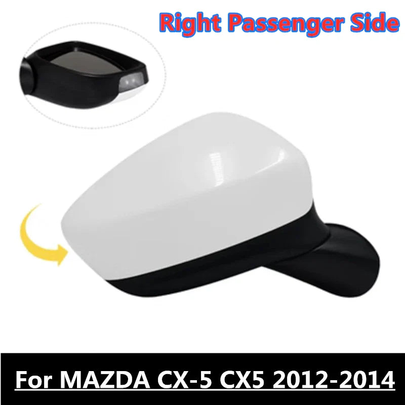 Right Passenger Side Mirror for MAZDA CX-5 (2012–2014)