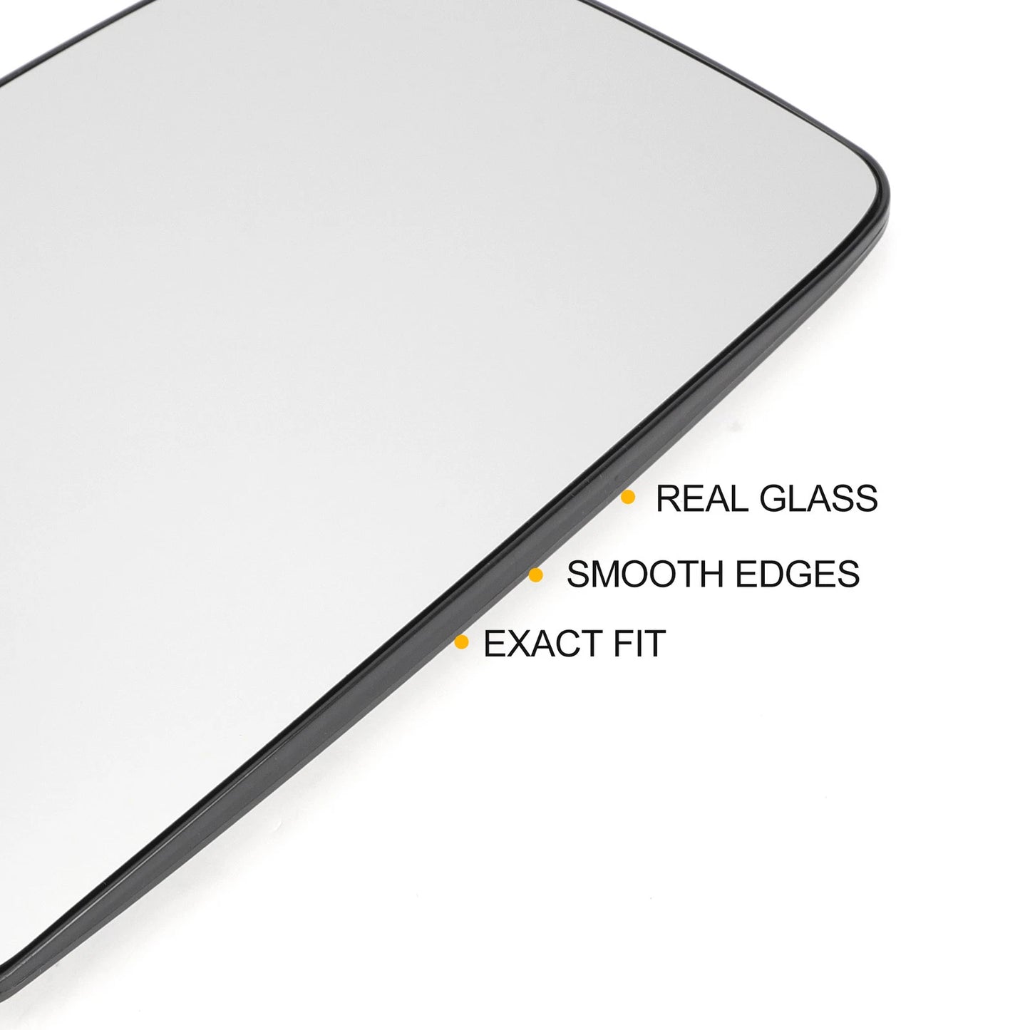 Left Upper Heated White Mirror Glass for Mercedes Sprinter (2006–2011)