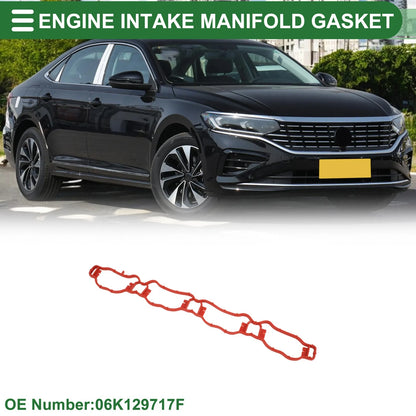 Engine Intake Manifold Gasket for Volkswagen Passat (2017–2019) No. 06K129717F