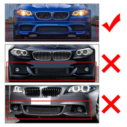 Front Bumper Lip Spoiler for BMW 5 Series F10 F11 M5 (2011-2017)