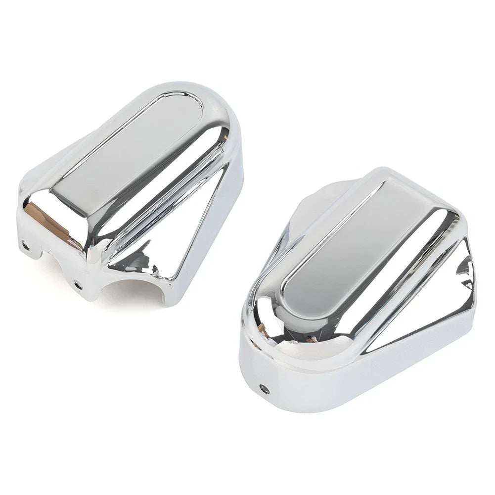 Rear Axle Covers  Chrome for Harley Softail FLSTC FLSTN (2000-2017)