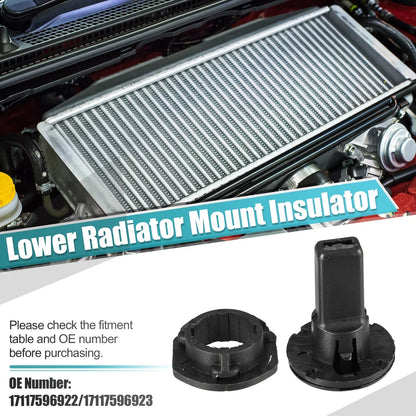 Upper Radiator Mount Bushing Bracket with Support Sleeve for BMW 228i
