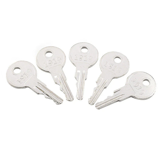 5 x Ignition Keys w/Key Ring for EZGO Golf Carts (1982 - Present)