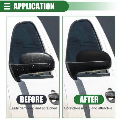 Left Rearview Mirror Cap for Chevrolet Silverado 1500 (2014-2023) Gloss Black