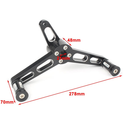 49mm Rubber Fork Cover Gaiters for Harley Dyna FatBob Low Rider