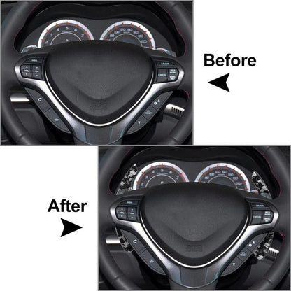 Steering Wheel Shifter Paddle Extensions for Honda Acura MDX ILX RDX TSX TLX
