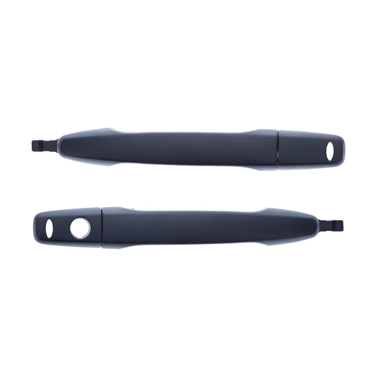 Set of 2 Outer Door Handles for Mitsubishi Outlander (2006–2012) Black