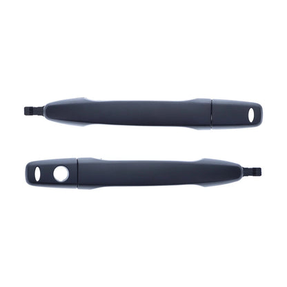 Set of 2 Outer Door Handles for Mitsubishi Outlander (2006–2012) Black