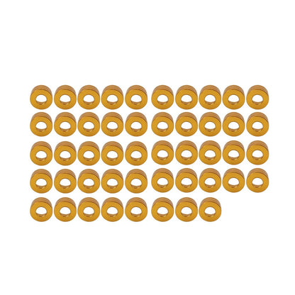48X Engine Bolt Topper Caps for Harley Twin Cam Touring Road Glide Dyna (2000–2023)