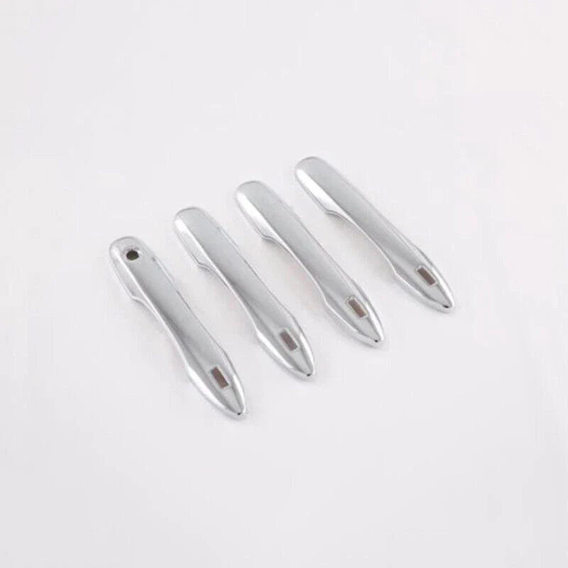 Chrome Exterior Door Handle Cover Trim 4PCS for Toyota bZ4X (2022–2024)