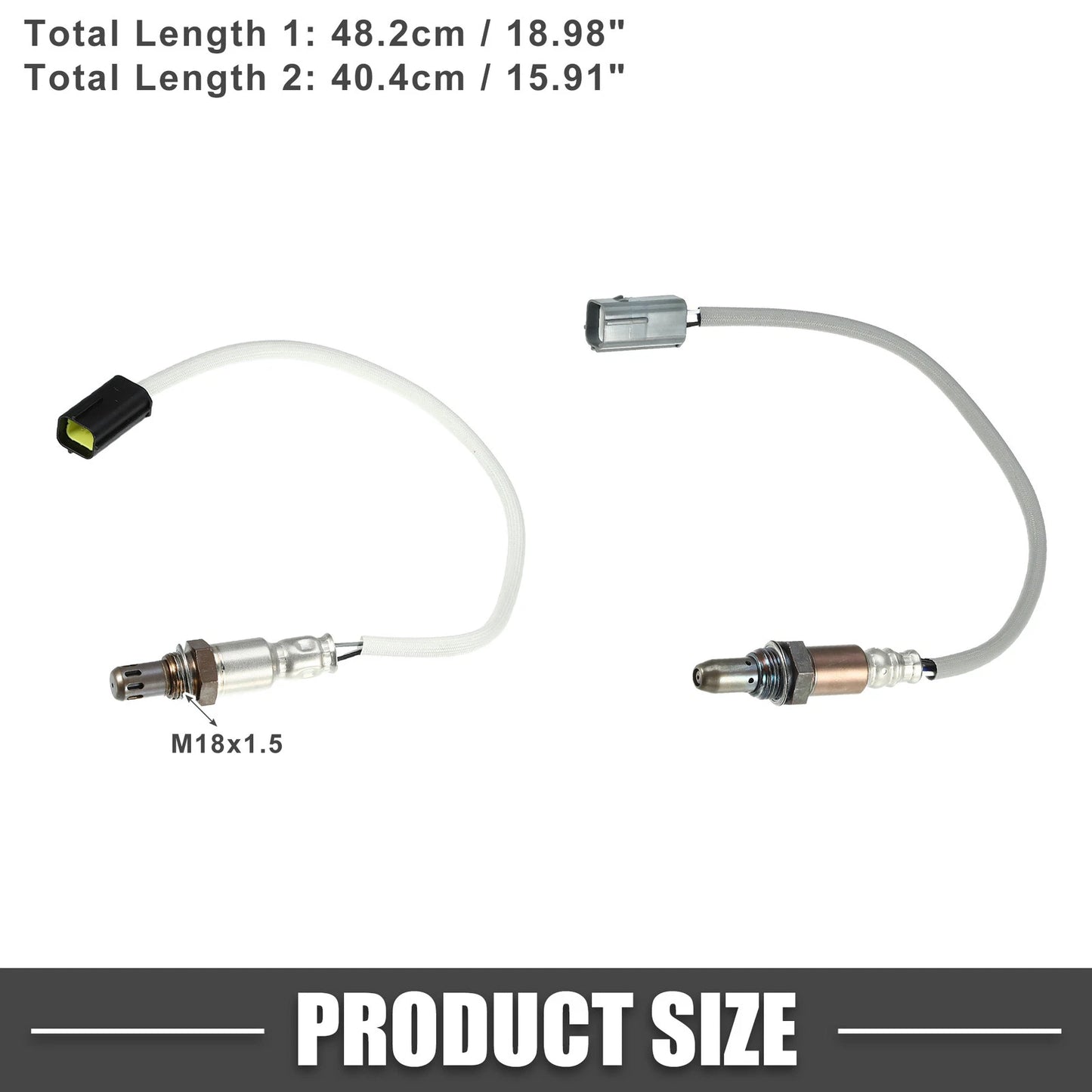 2pcs O2 Oxygen Sensor for Nissan Altima Rogue (2008–2013) 2.5L