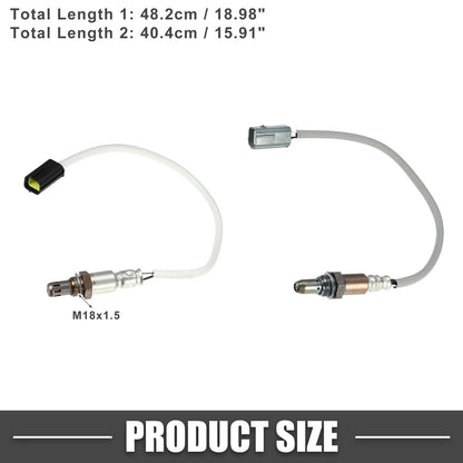 2pcs O2 Oxygen Sensor for Nissan Altima Rogue (2008–2013) 2.5L