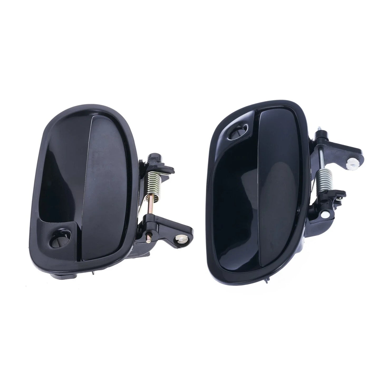 2 x Front Left & Right Outer Door Handle Black for Honda Civic EK (1996–2000)