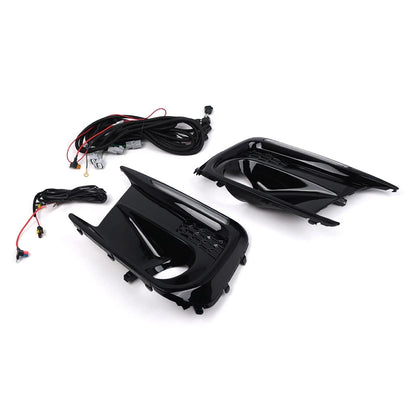 Daytime Running Light Fog Light Bezels Kit for Subaru WRX STI (2018–2021)