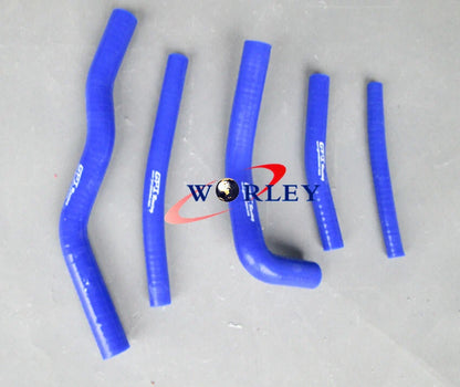 Aluminum Radiator & Hose for Suzuki RM125 RM 125 RM125X RM125W RM125Y (1998-2000)