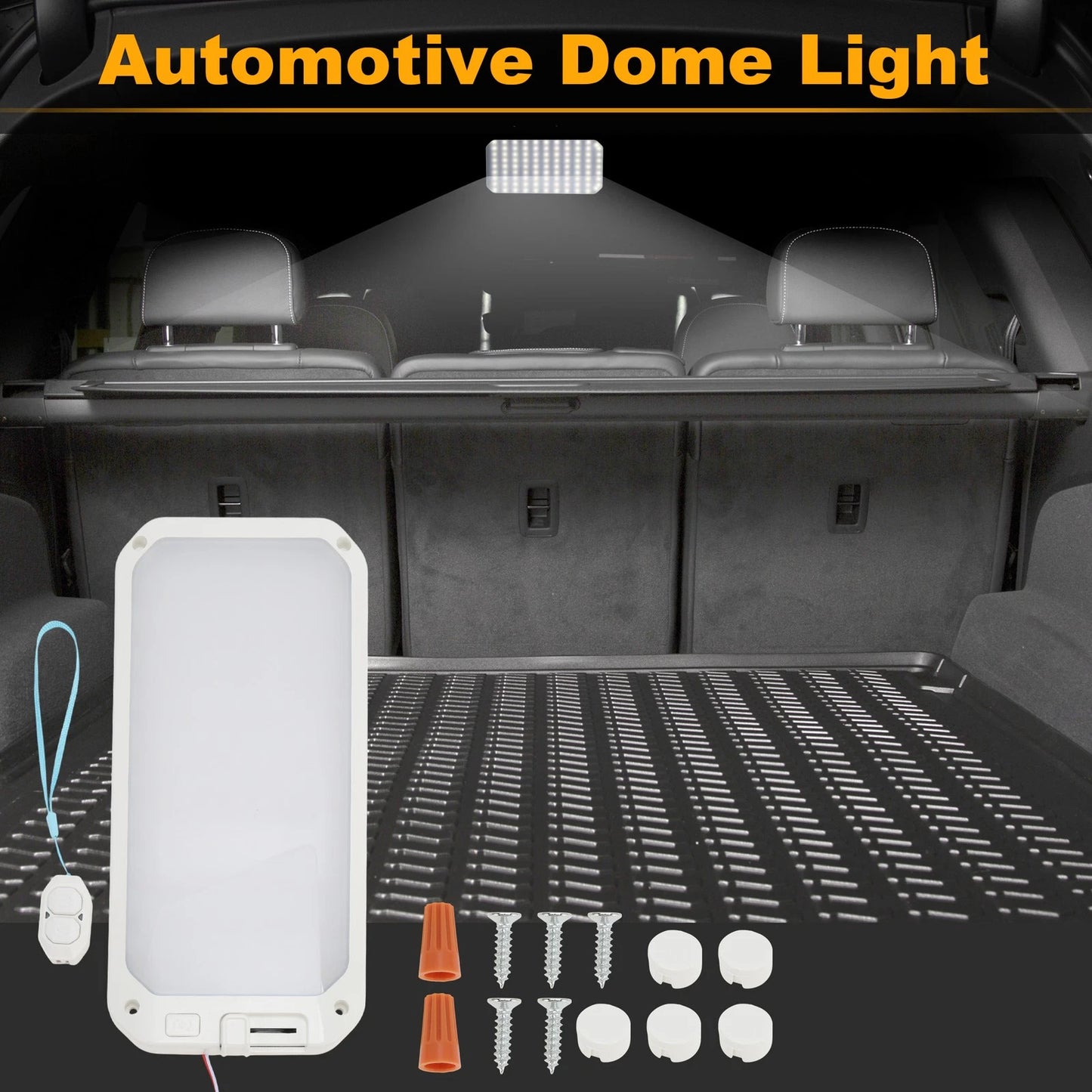 1Pc 198 Lamp Beads Car Interior Lighting for Universal Vehicles