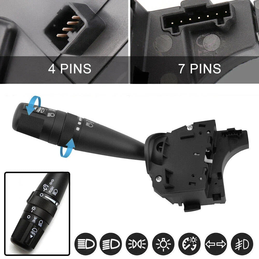 Dimming Turn Signal & Fog Light Switch for Journey, Patriot (2007-2017)