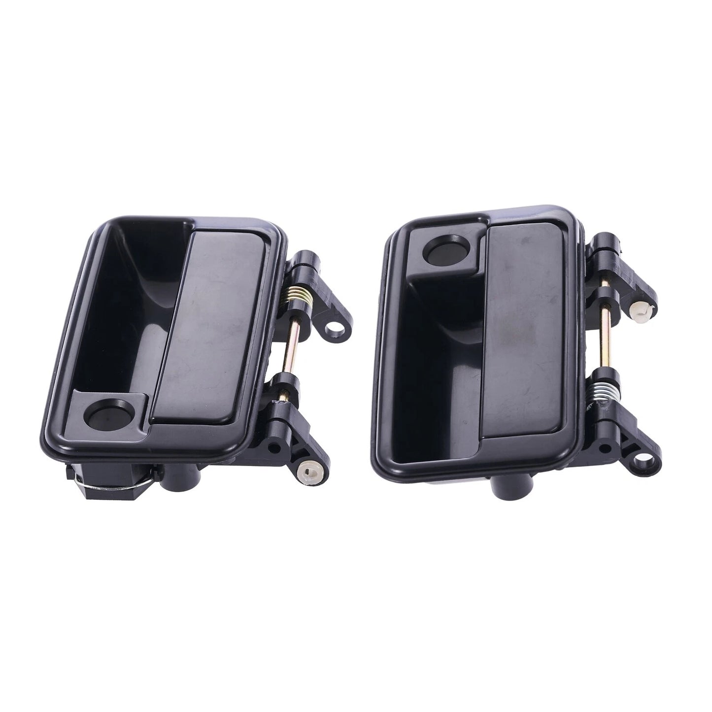 Set of 2 Outer Door Handles for Suzuki Swift (1989–1999) Black