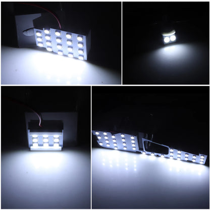 Set of 2 5050SMD 6000K Dome Lights for Toyota Alphard Vellfire (2008–2023)