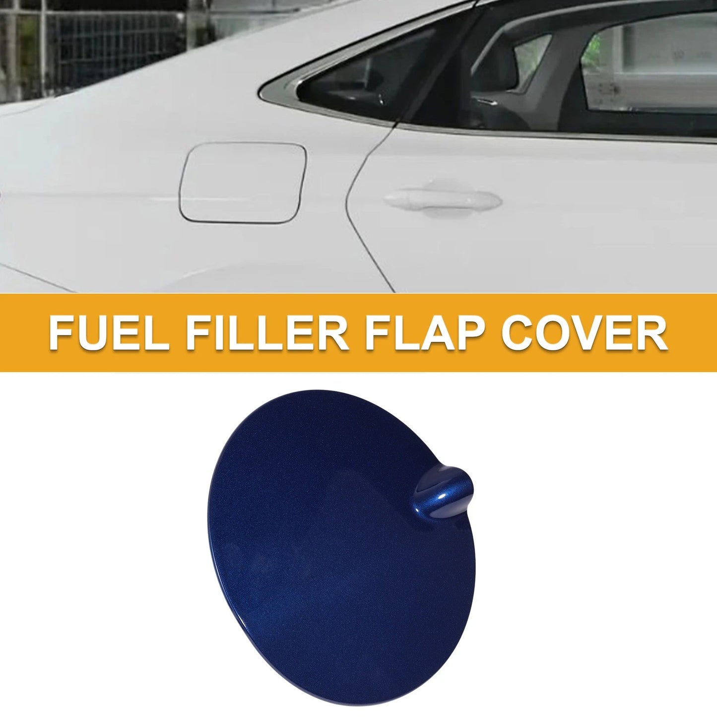Fuel Tank Door Cap for Ford Focus MK2 MK3 (2008–2011) Blue