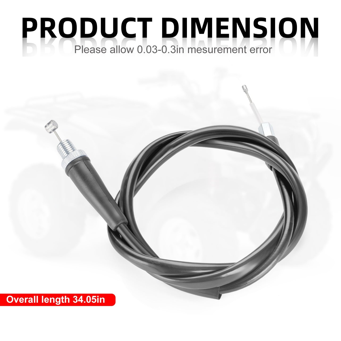 Cable for Yamaha YFM660F (2002–2008)