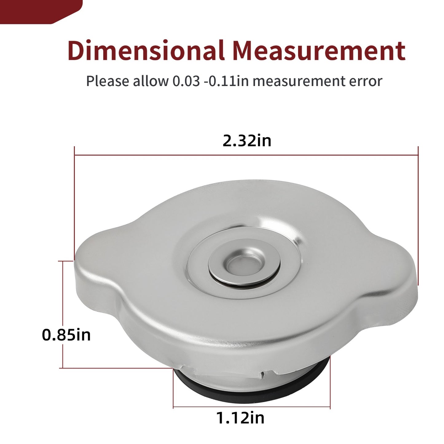 Radiator Cap for Suzuki Quadsport Z400 (2003–2009, 2012–2014)