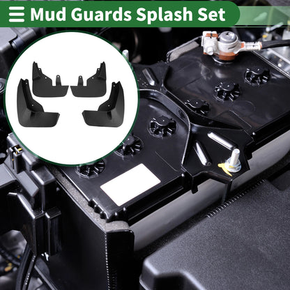 Mud Flaps Splash Guards for Chevrolet Suburban/Tahoe (2022–2023) W/ Mounts
