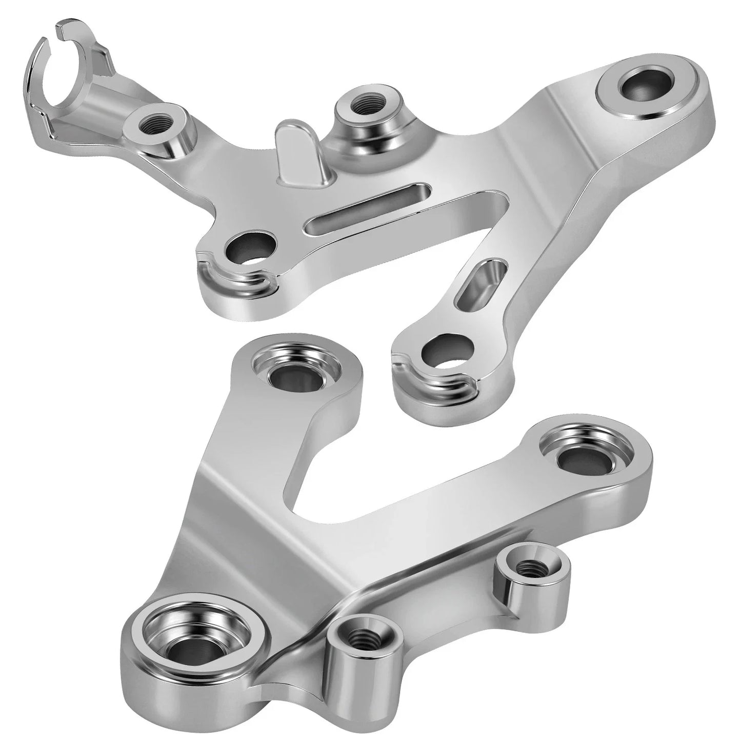 Front Step Stay RH & LH Set for Kawasaki ZX600 Ninja ZX-6R ZX6R (1998–2002)