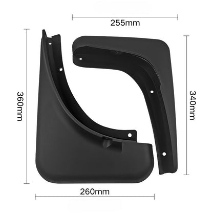 Set of 4 Mud Flaps for Porsche Macan (2014–2024)