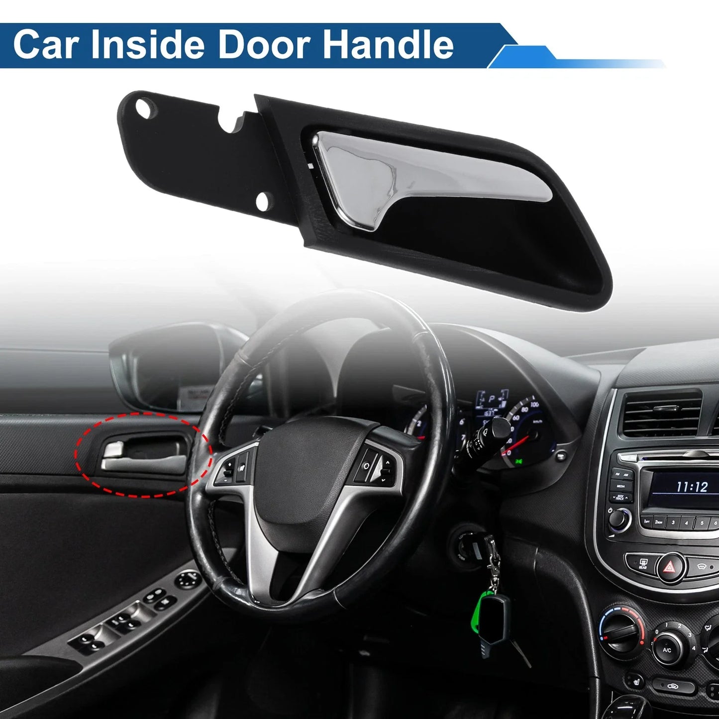 Driver Side Interior Door Handle for Mercedes-Benz (2004-2012)