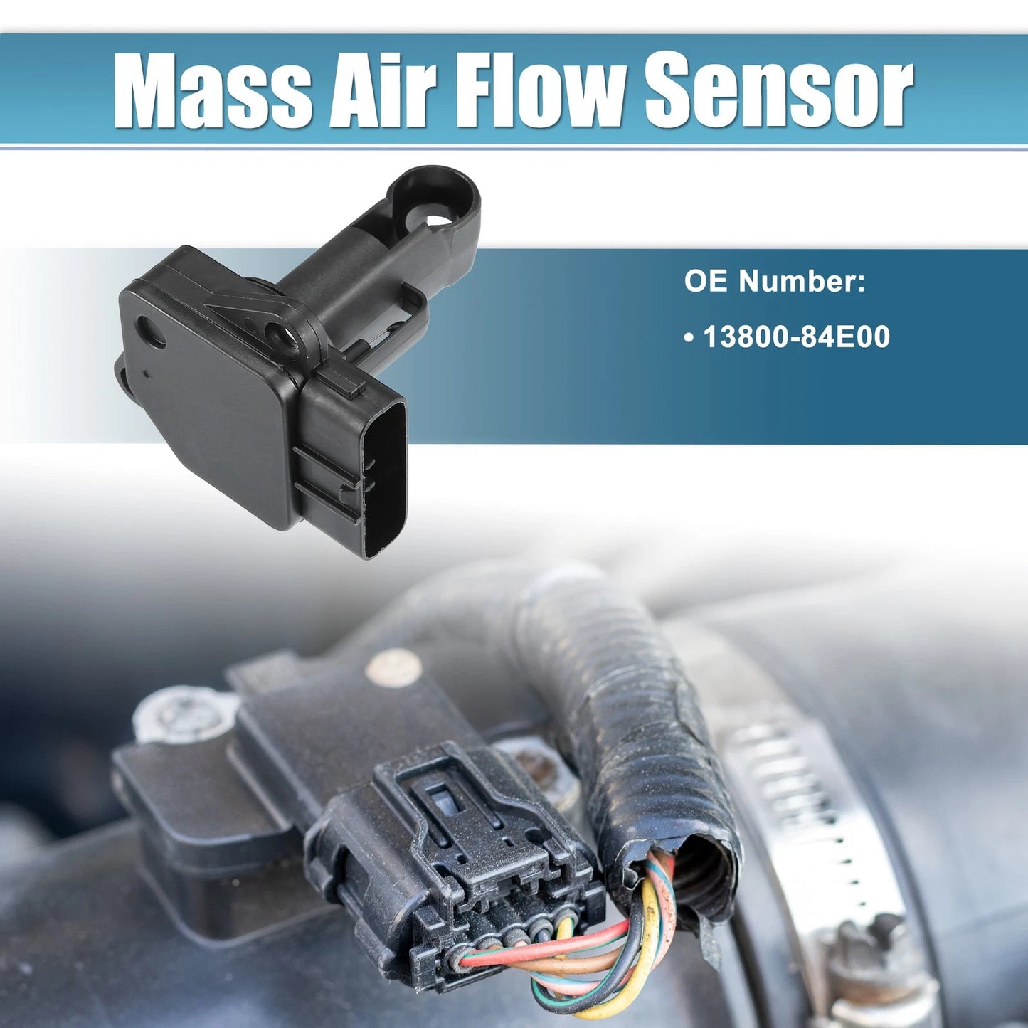 Mass Air Flow Sensor for Suzuki Grand Vitara (2005–2012) No. 13800-84E00