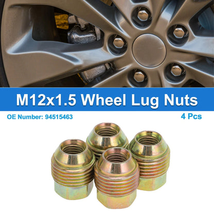 4 x M12x1.5 Wheel Lug Nuts for Chevrolet Aveo (2005-2011)