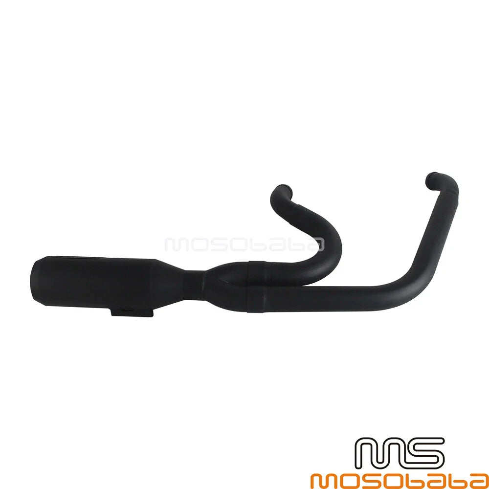 Exhaust System  Into 1 for Harley Dyna Wide Glide FXDWG, Street Bob FXDB (2006-2017)