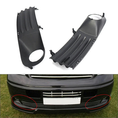 Front Bumper Fog Light Grille Covers for VW Transporter T5 (2003-2010)