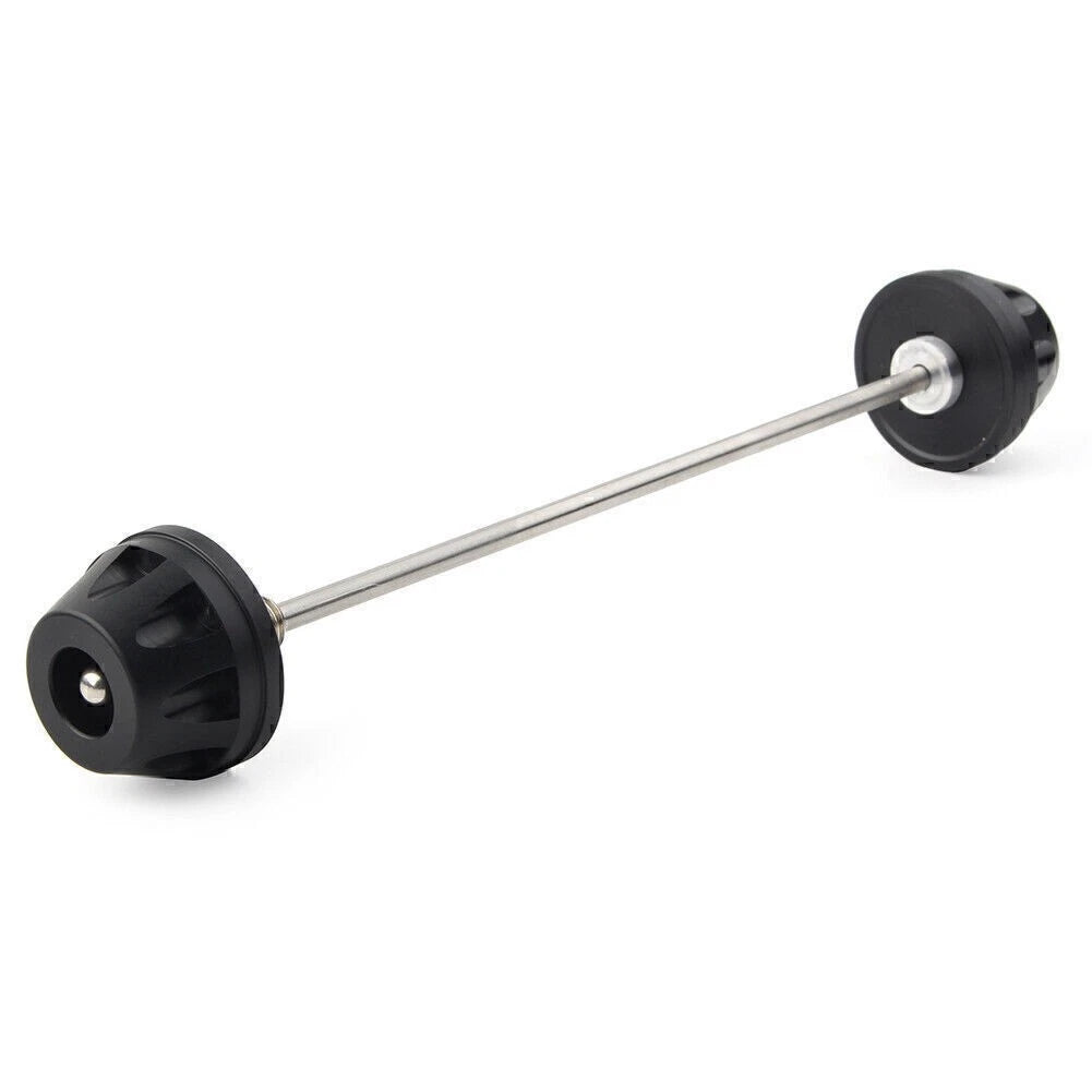 Set of 2 Black Front Wheel Sliders for BMW R1200GS LC/ADV (2013–2019) R1250GS/ADV (2019–2021)